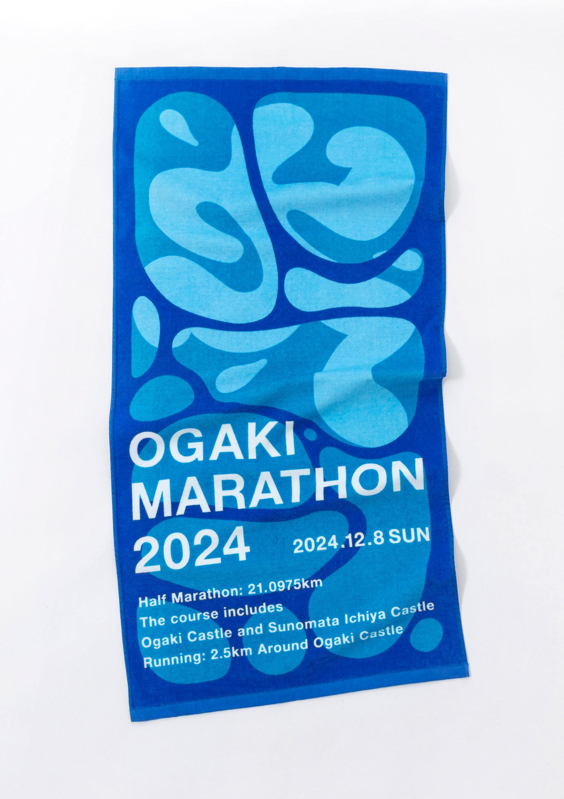 大垣マラソン 2024 タオルデザイン