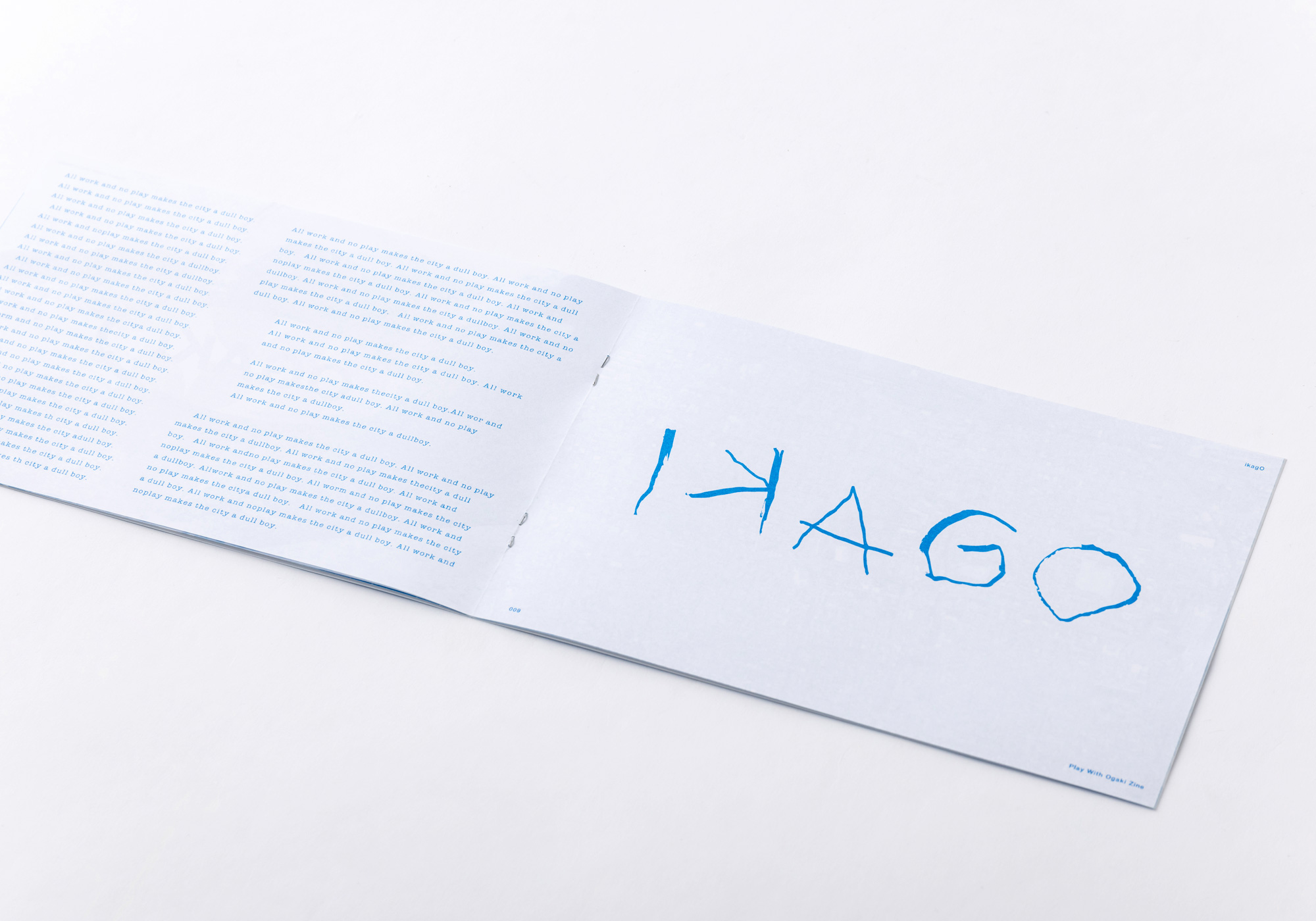 PLAY WITH OGAKI ZINE 2