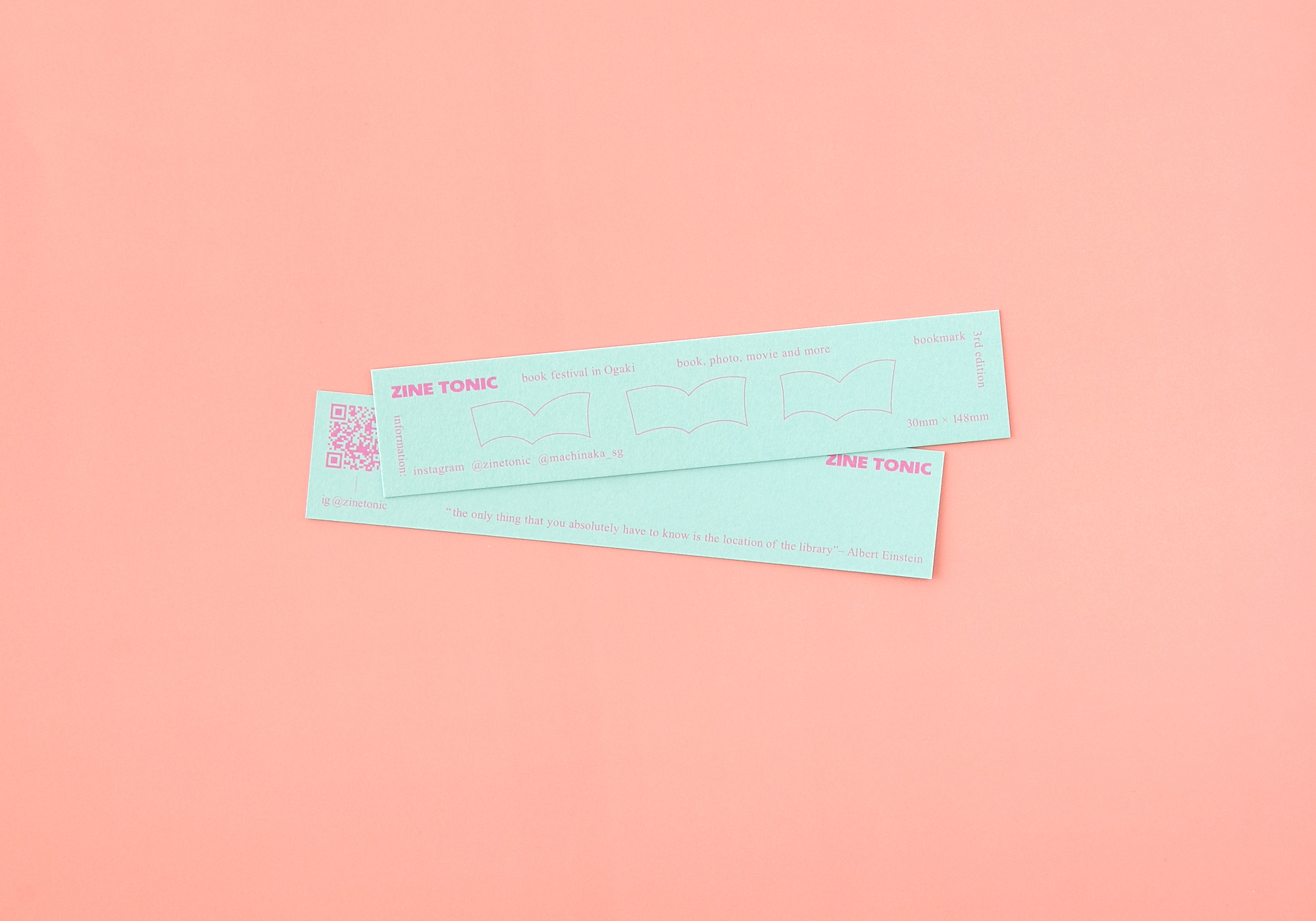 zinetonic しおりフライヤー